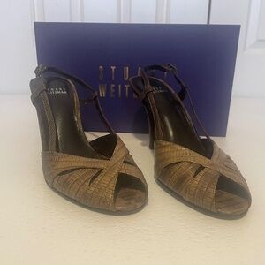 Stuart Weitzman Samarra slingback sandals